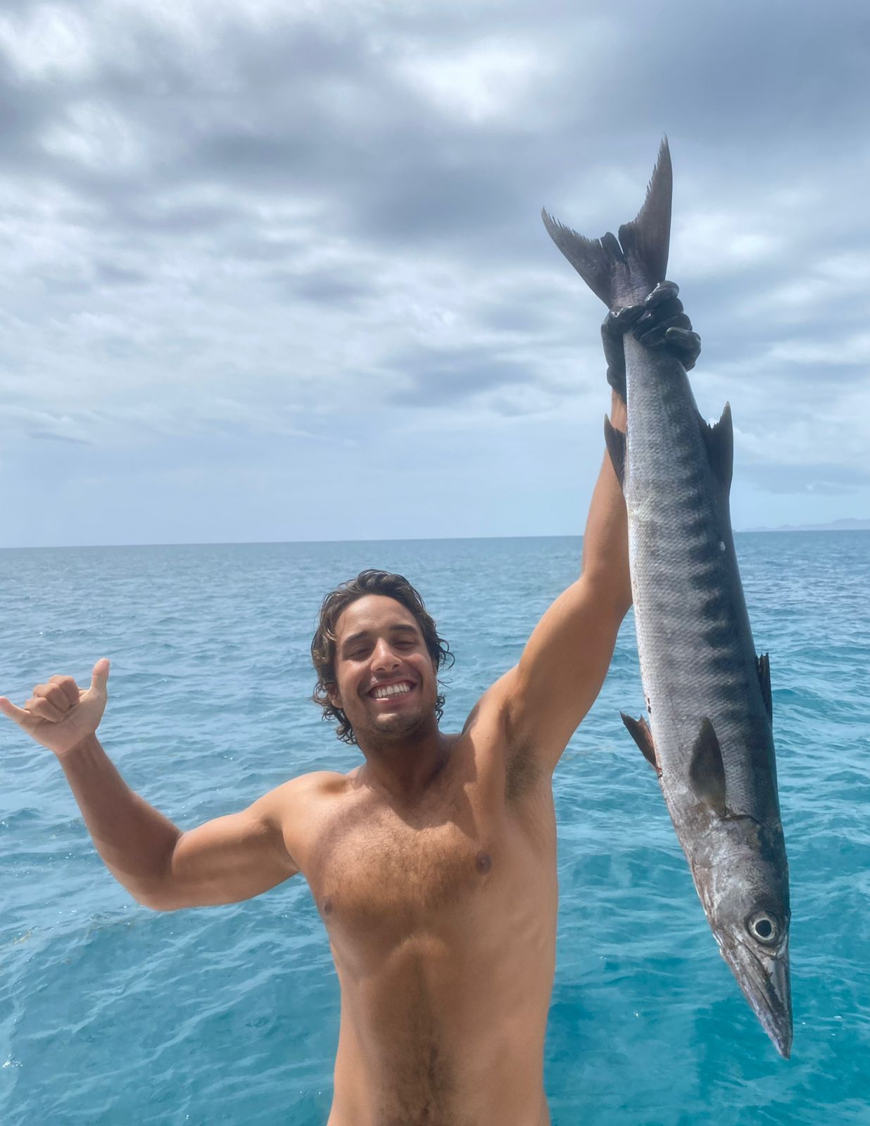 Our Captain on board Itusca