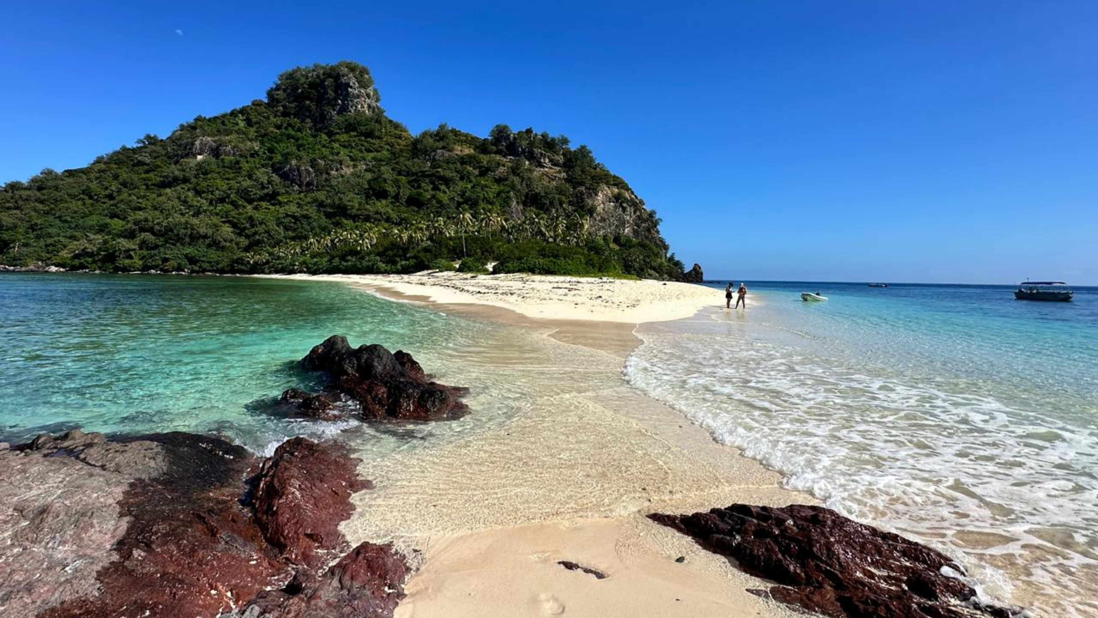 Monuriki island in Fiji